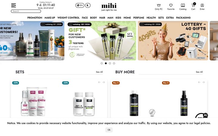 Screenshot of mihi.care