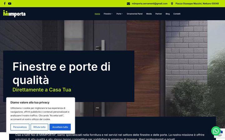 Screenshot of miimporta.com