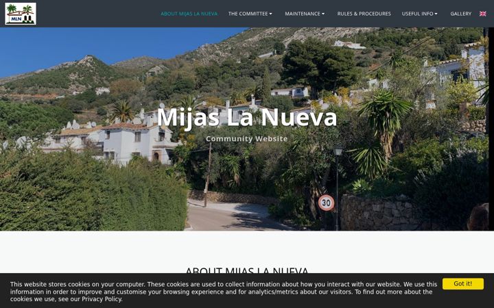 Screenshot of mijaslanueva1.com