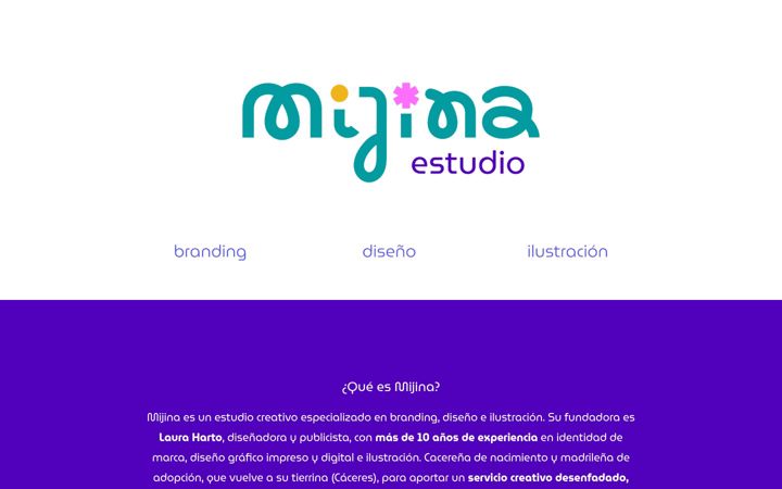 Screenshot of mijina.com