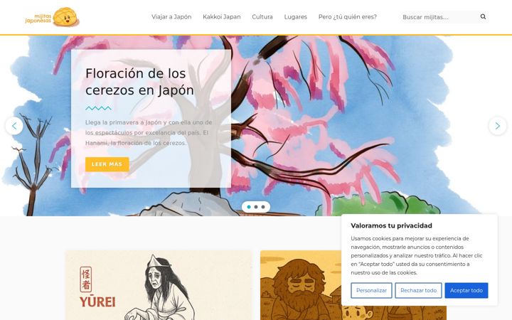 Screenshot of mijitasjaponesas.com