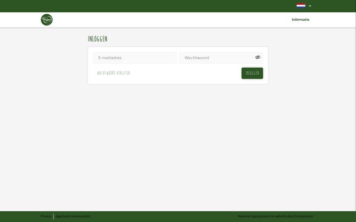 Screenshot of mijncampingwulpen.nl