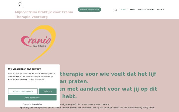Screenshot of mijncentrum.com