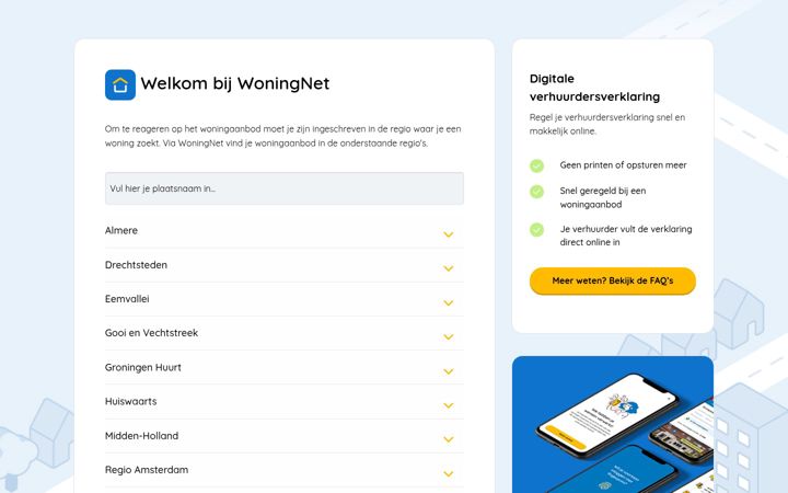 Screenshot of mijndak.nl