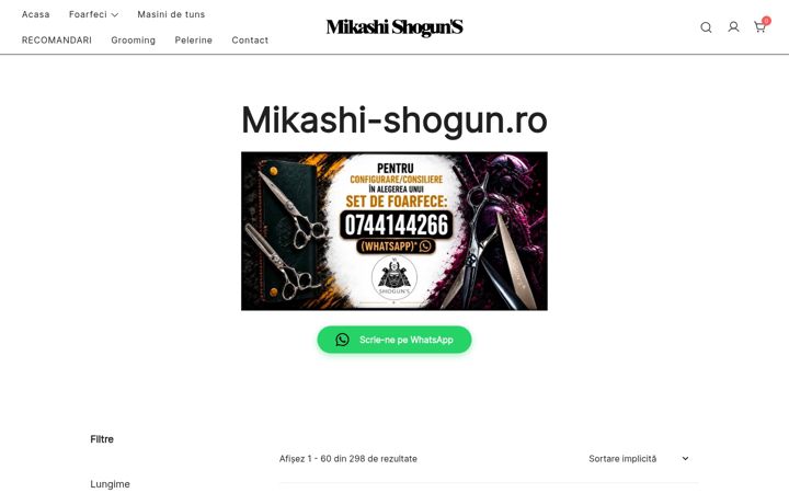 Screenshot of mikashi-shogun.ro