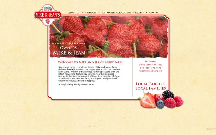 Screenshot of mikeandjeans.com