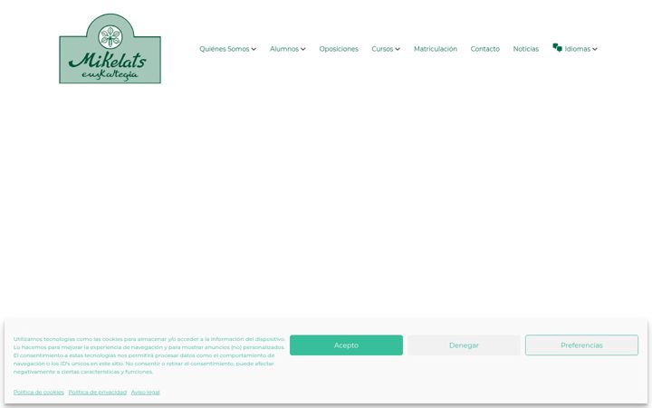 Screenshot of mikelatseuskaltegia.com