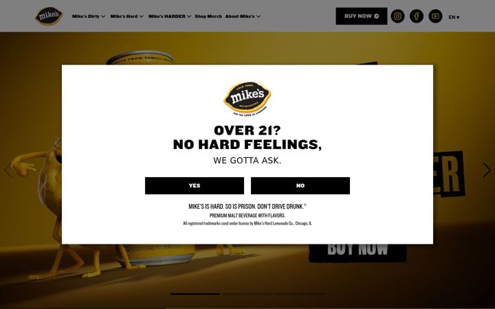 Screenshot of mikeshard.com