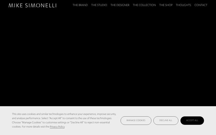 Screenshot of mikesimonelli.com