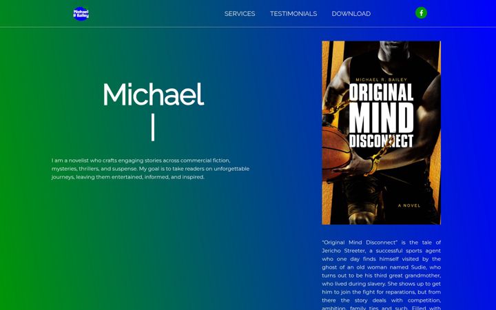 Screenshot of mikethescribe.com