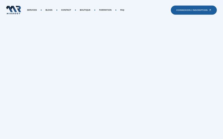 Screenshot of mikroot.com