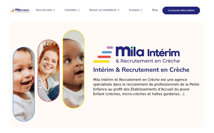 Screenshot of milainterim.com