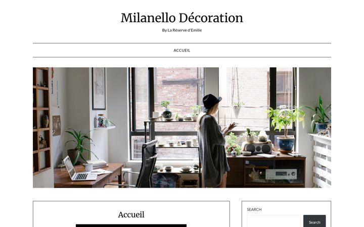 Screenshot of milanellodecoration.com