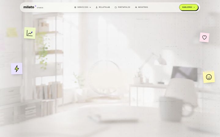 Screenshot of milatostudio.com