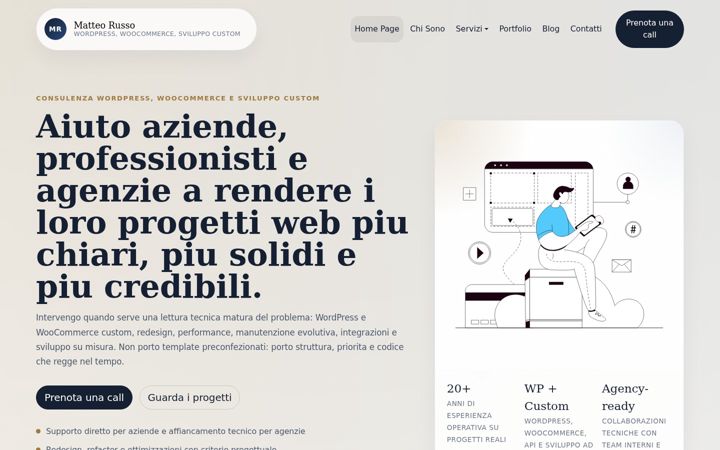 Screenshot stránky milazzoshop.com
