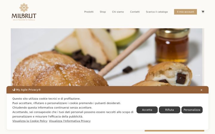 Screenshot of milbrut.com