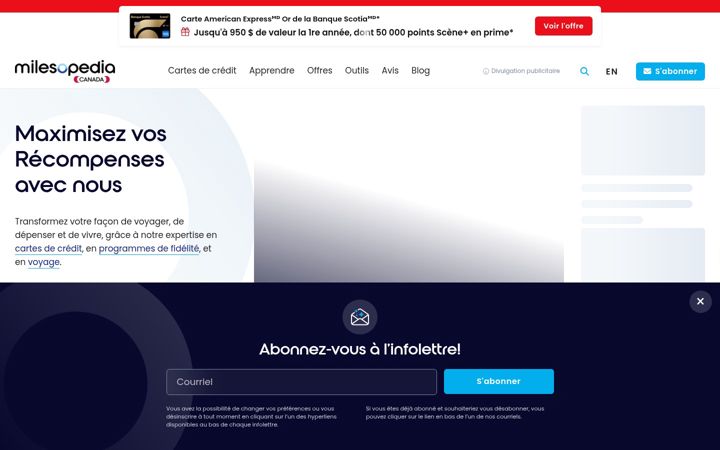 Screenshot of milesopedia.com