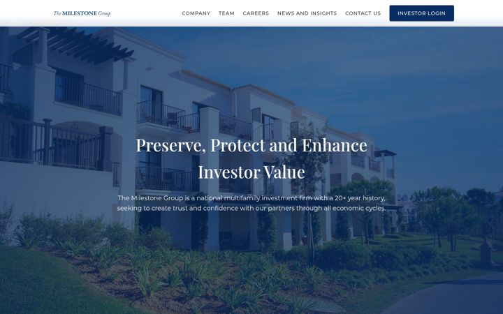 Screenshot of milestonegp.com
