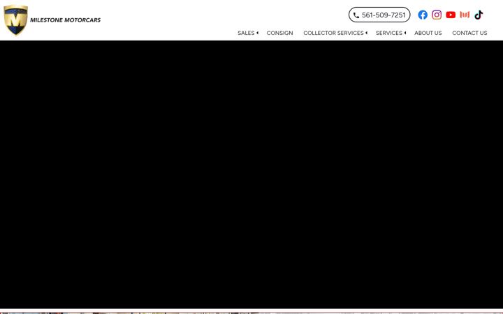 Screenshot of milestonemotorcarsllc.com
