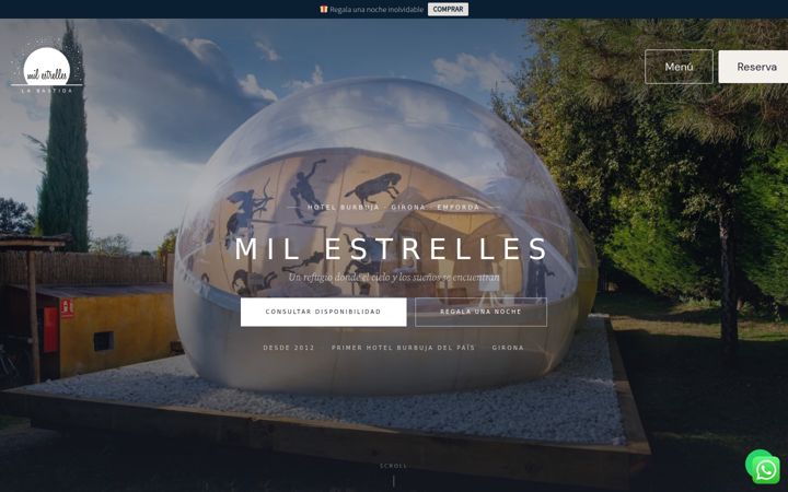 Screenshot von milestrelles.com