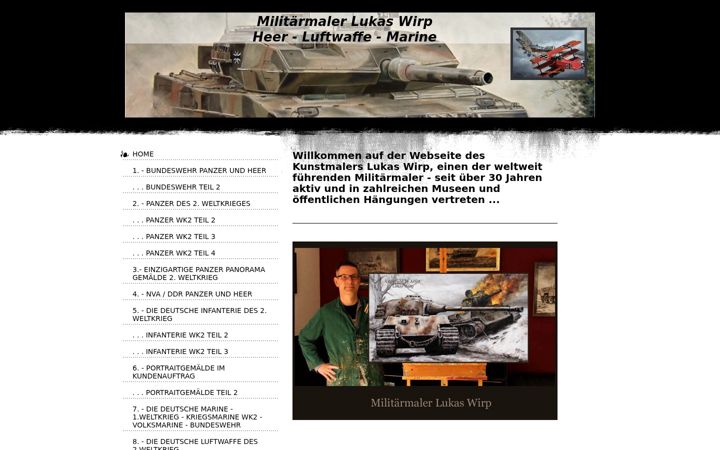 Screenshot of militaria-arts.de