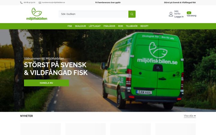 Zrzut ekranu miljofiskbilen.se