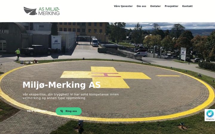 Screenshot of miljomerking.no