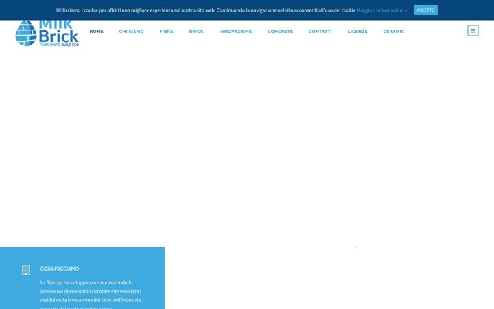Screenshot of milkbrick.com