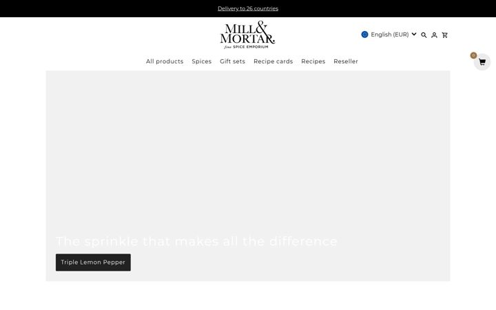 Screenshot of mill-mortar.com