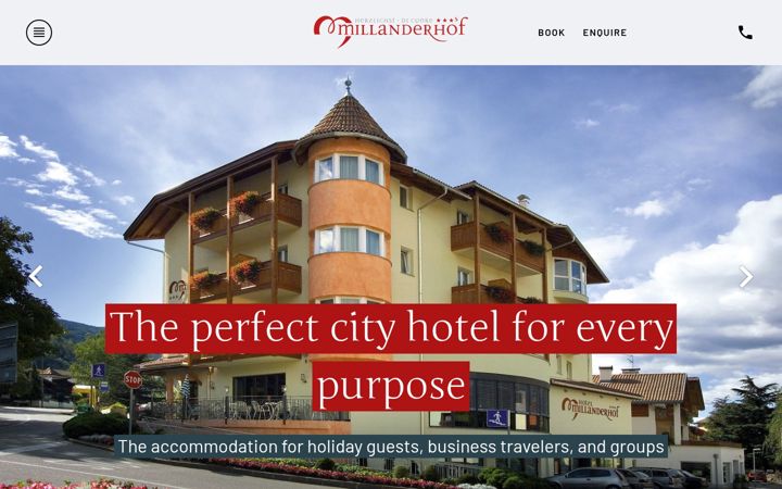 Screenshot of millanderhof.com