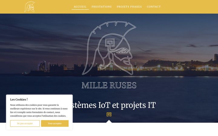 Screenshot of mille-ruses.com