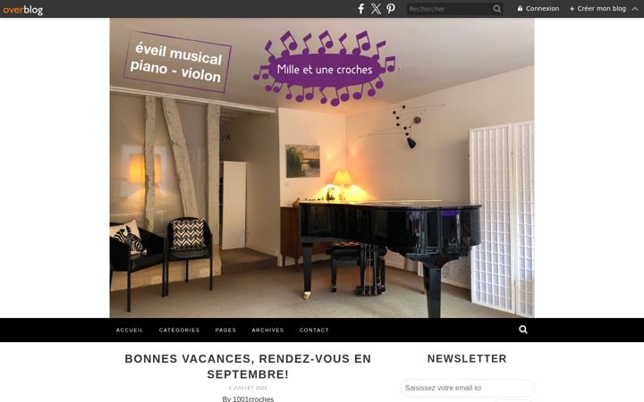 Screenshot of milleetunecroches.com