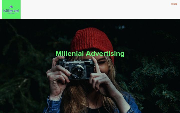 Screenshot of millenial-ad.com
