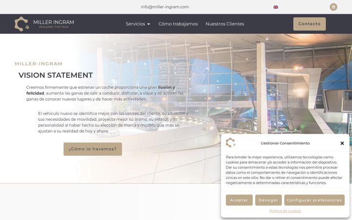 Screenshot of miller-ingram.com