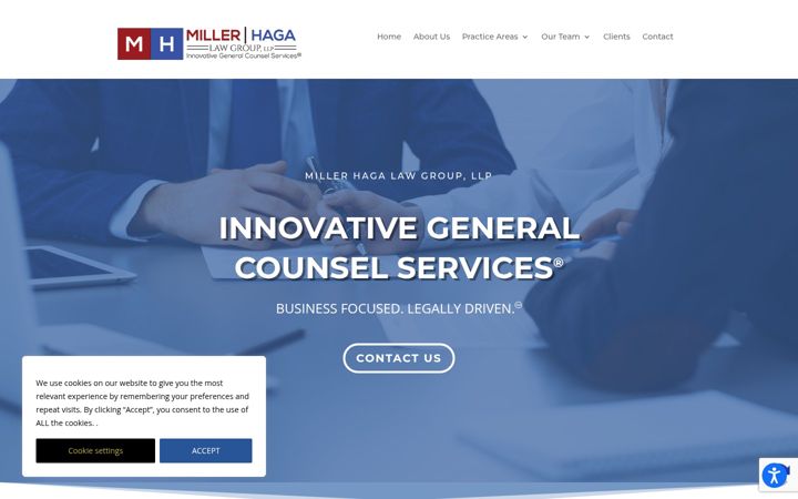 Screenshot of millerhaga.com
