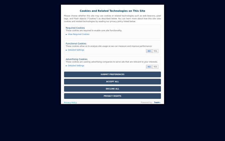 Screenshot of millerlite.com