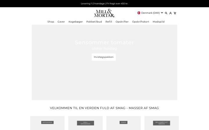 Screenshot of millmortar.com