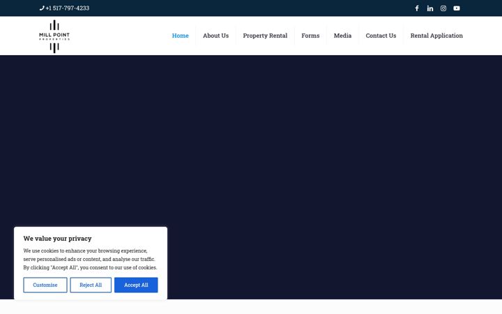 Screenshot of millpointproperty.com