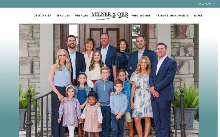 Screenshot of milnerandorr.com