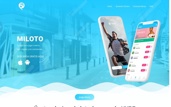 Screenshot of miloto.com