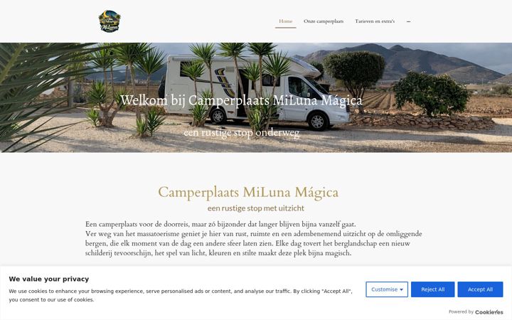 Screenshot of milunamagica.com
