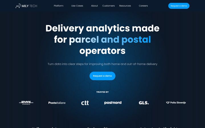 Screenshot of milytech.com