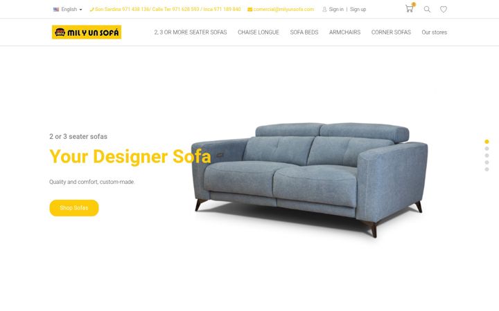 Screenshot ta' milyunsofa.com