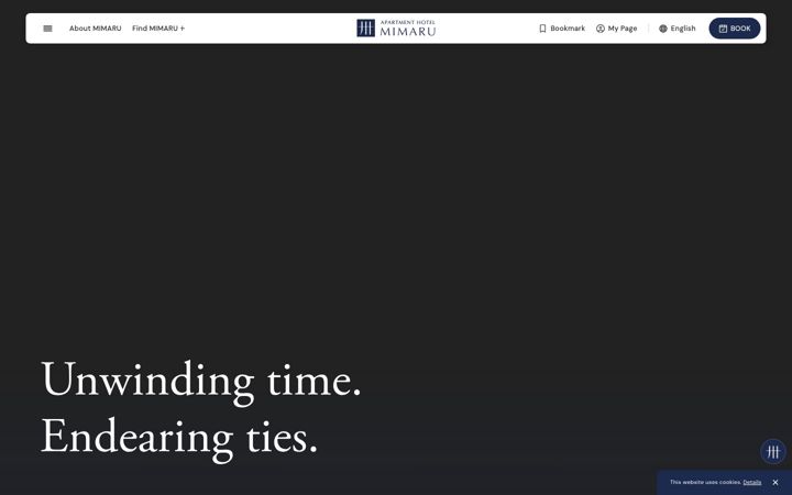 Screenshot ta' mimaruhotels.com