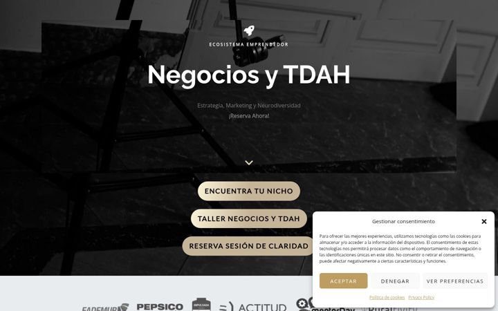 Screenshot of mimentoriaconisa.com