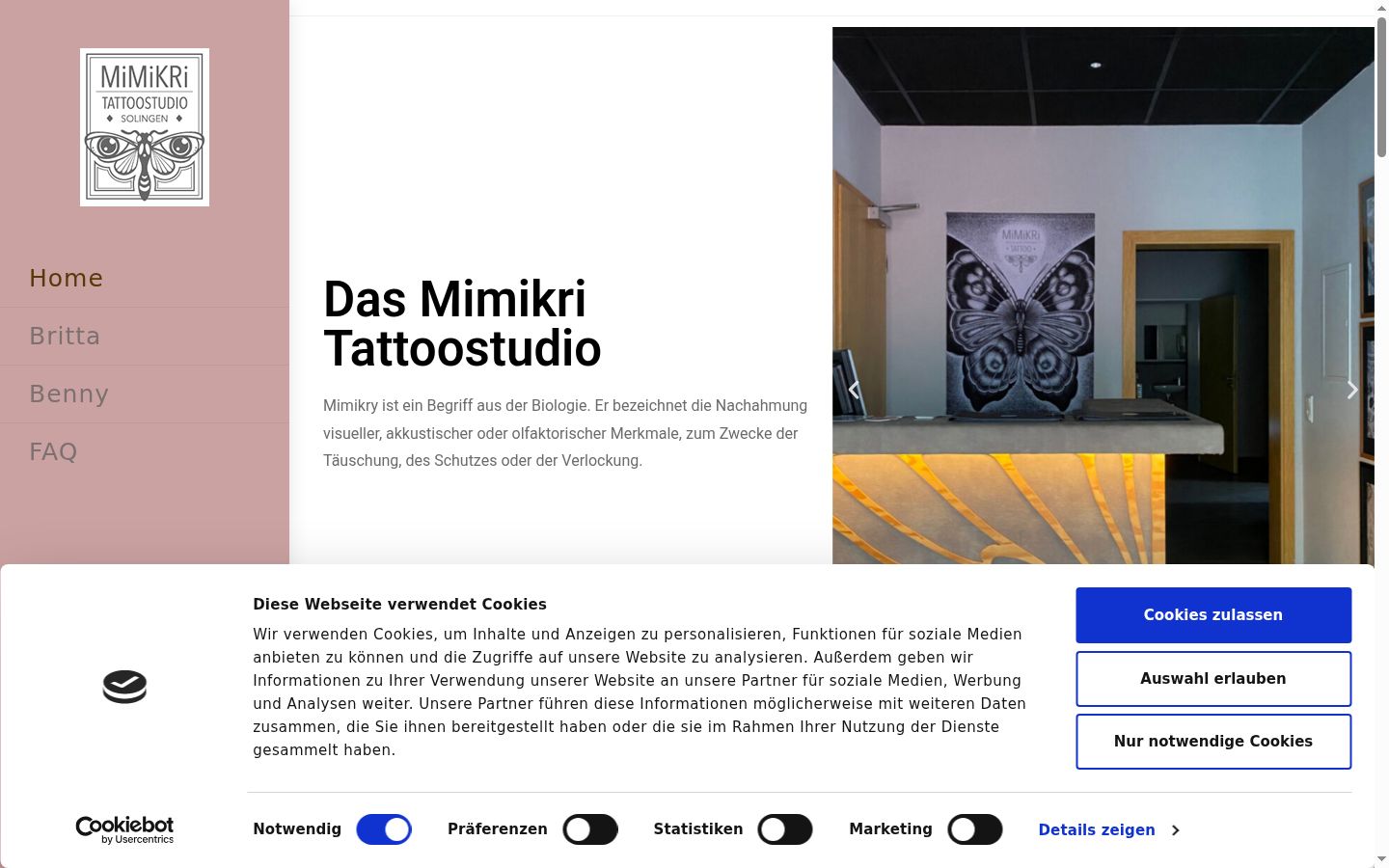 Snímek obrazovky baneru souhlasu zobrazeného před jakoukoli interakcí