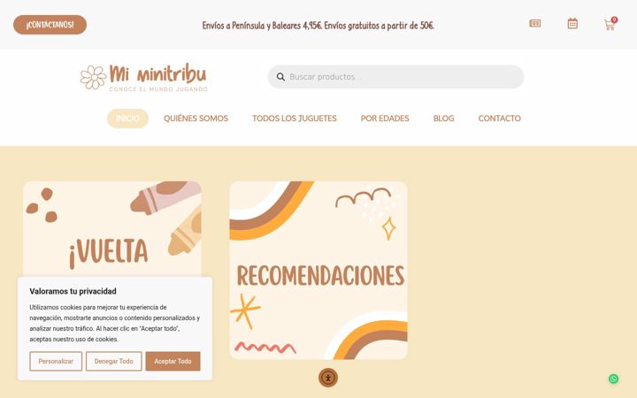 Screenshot of miminitribu.com