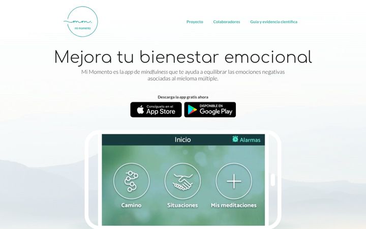 Screenshot of mimomentoapp.com