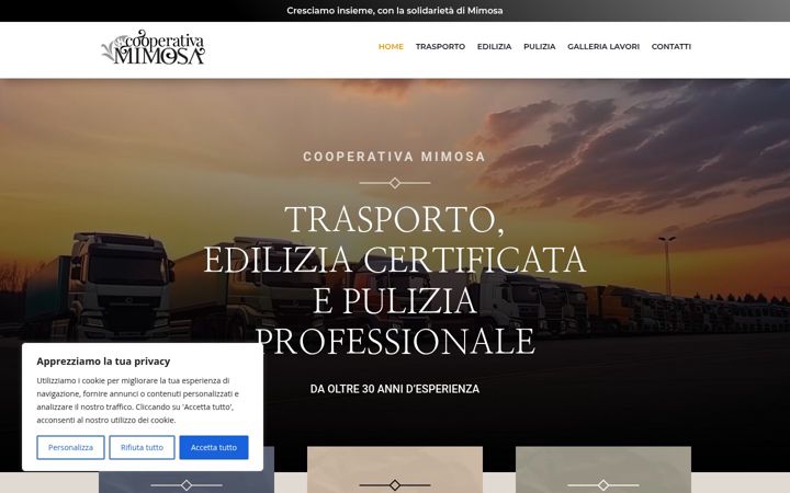 Screenshot of mimosacoop.com