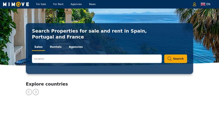 Screenshot of mimove.com